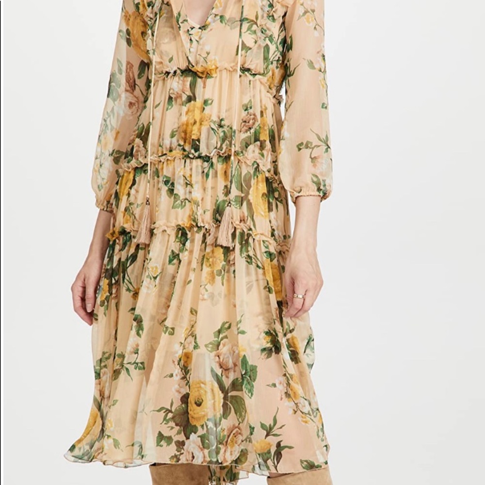 O.P.T. Selene Floral Dress. Worn once.